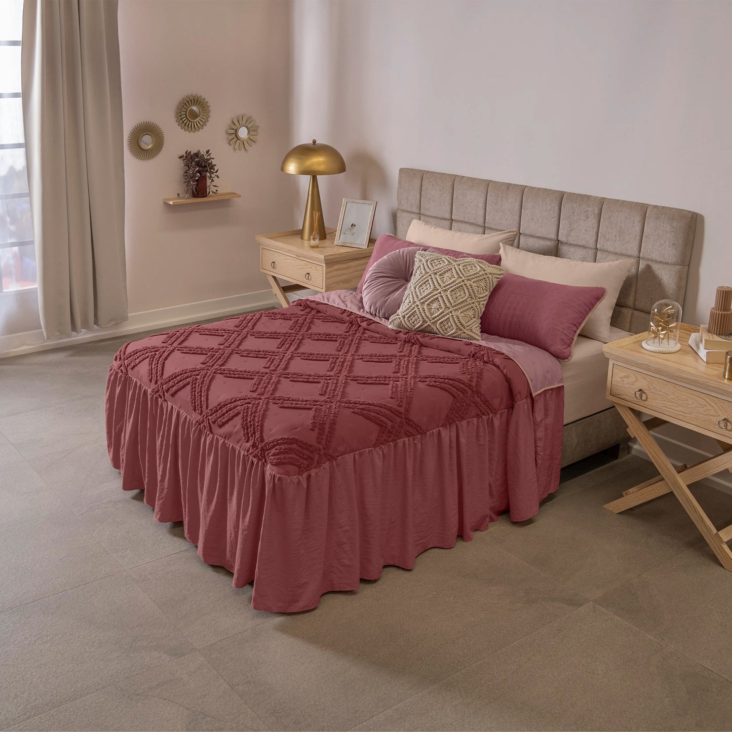 Colcha Mauve