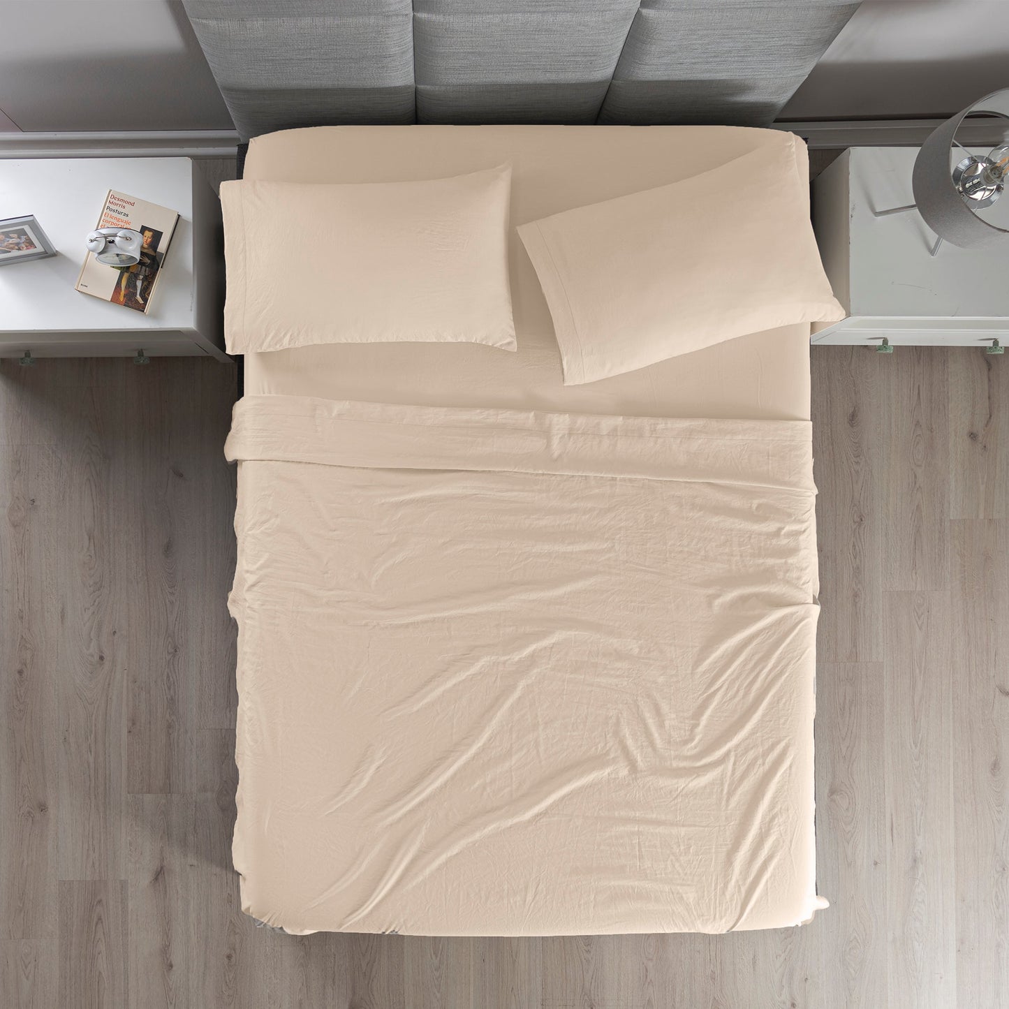 Sábanas Viasoft Washed Ivory