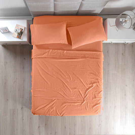 Sábanas Viasoft Washed Coral