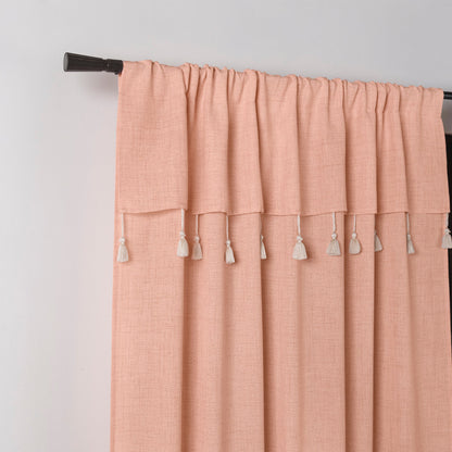 Cortinas Creta Rosa